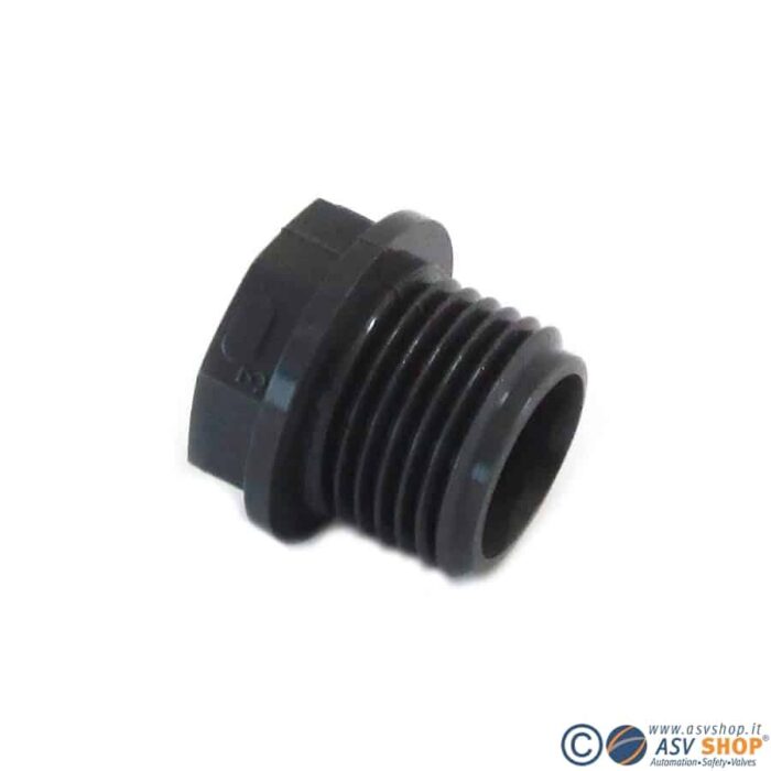 riduttore filettato maschio/femmina PVC