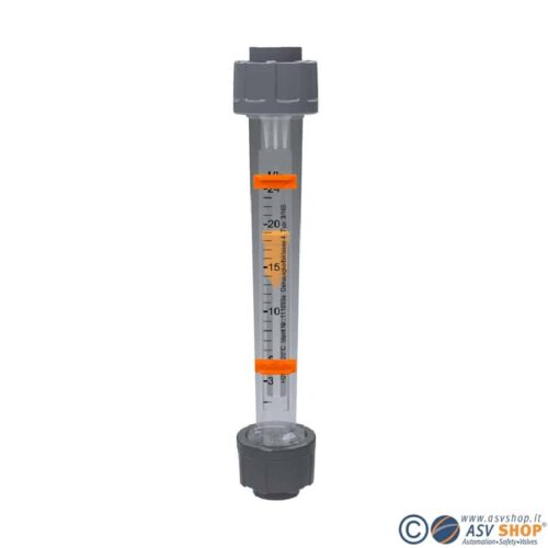 Flussimetro magnetico compatto 165 con galleggiante arancione