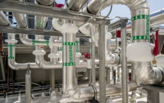 Impianto HVAC- impianto ammoniaca - segnaletica tubazioni
